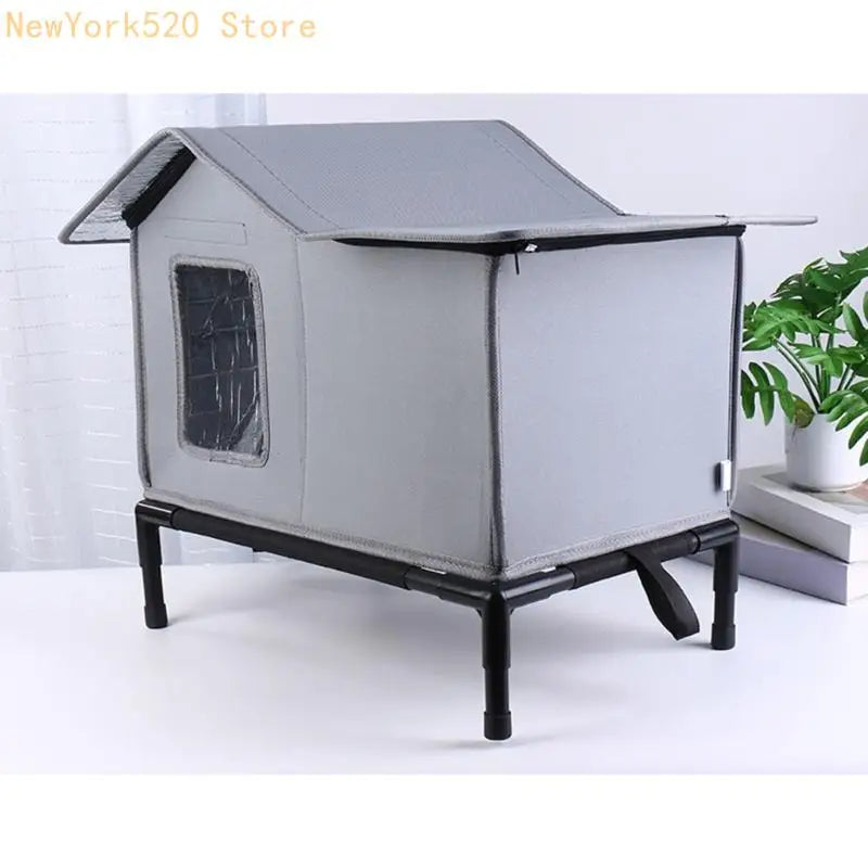 Premium Waterproof Insulated Pet Bed Featuring Oxfords Fabric for Various Season Protecting and Comfortable