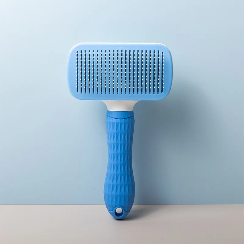 Pet Dog Brush Cat Comb Self Cleaning Pet Hair Remover Brush For Dogs Cats Grooming Tools Pets Dematting Comb Dogs Accessories