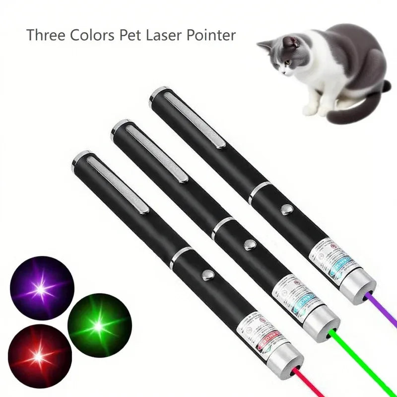 Pet Toys Pet Laser Pointer & LED Flashlight - Interactive Cat Scratching Toy, Christmas Gift for Cats/Kittens