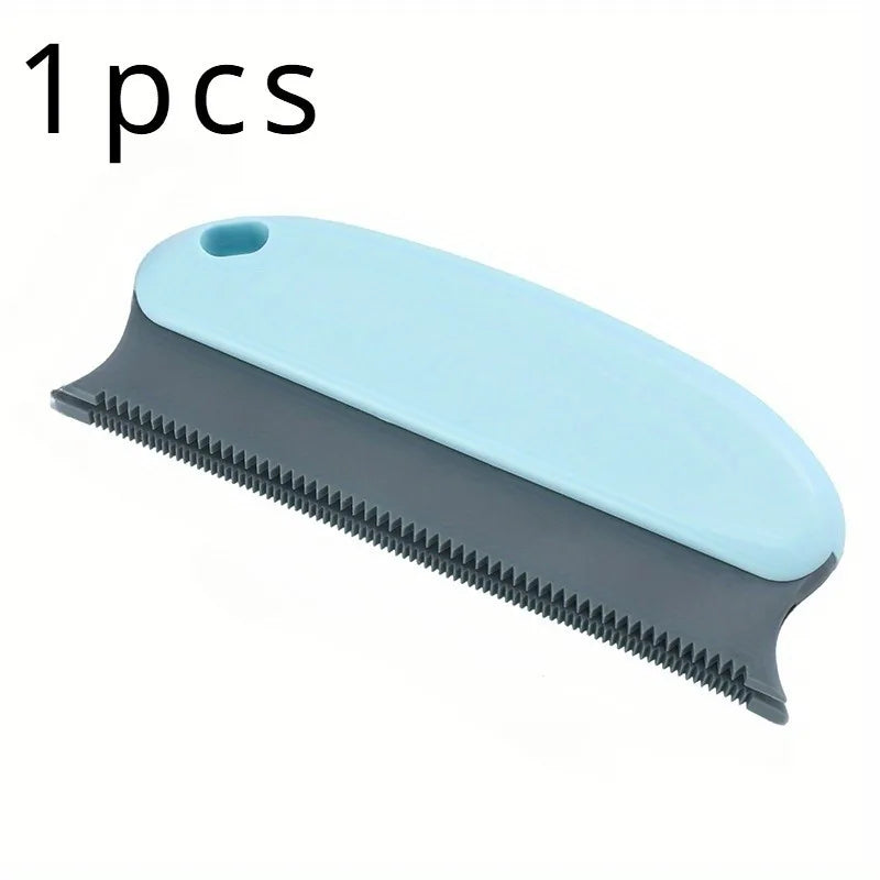 Pet Hair Cleaning Brush，With anti-scratch rubber bristles - Suitable for cats、Powerful pet hair brush for dogs - High-efficiency