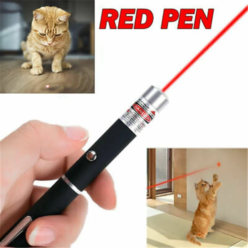 Pet Toys Pet Laser Pointer & LED Flashlight - Interactive Cat Scratching Toy, Christmas Gift for Cats/Kittens