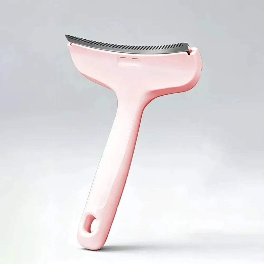 Pet Slicker Brush Self Cleaning Undercoat Deshedding Rake for Cats Dogs Puppy Shorthair Longhair Grooming