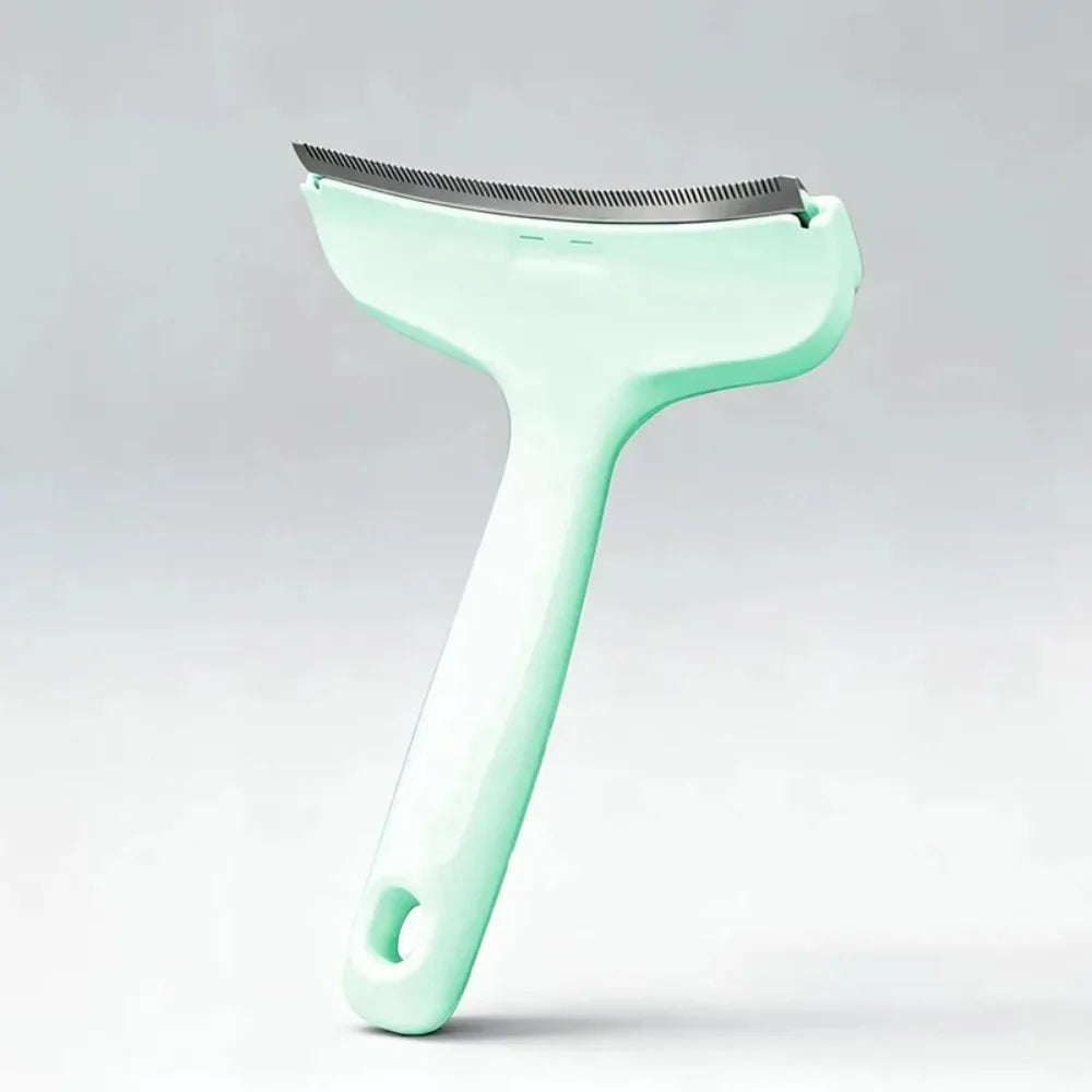 Pet Slicker Brush Self Cleaning Undercoat Deshedding Rake for Cats Dogs Puppy Shorthair Longhair Grooming